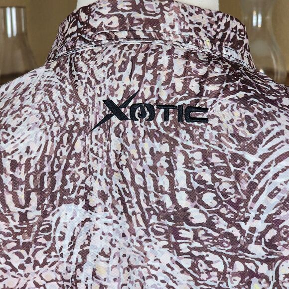 Xotic Camo and Fishing Gear Long Sleeve Vented Camo Shirt Size 3XL - Picture 5 of 7